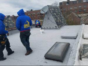 Goldenberg-Roofing-NYC-Team-Doing-Working