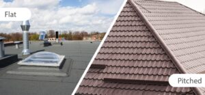 Goldenberg-Roofing-NYC-Flat-Roof-Vs.- Pitched-Roof