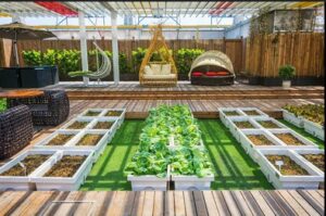 Goldenberg-Roofing-NYC- Flat-Roof-Into-A -Low-Maintenance-Garden